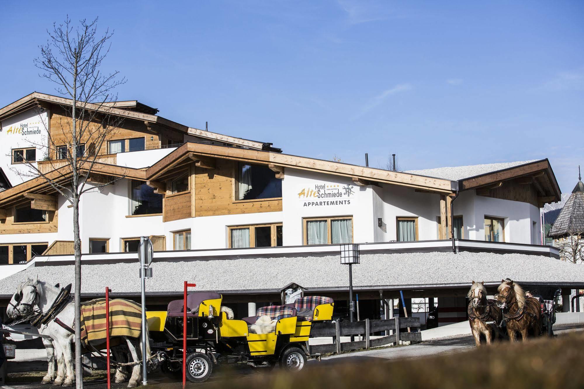 Hotel Alte Schmiede Hiltpolt Seefeld in Tirol Exterior foto